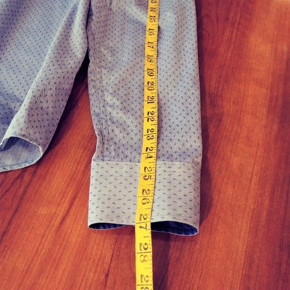 MICHAEL KORS BUTTON DOWN LONG SLEEVE DRESS SHIRT - Picture 7 of 7